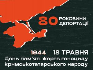 18 травня — День пам’яті жертв геноциду кримськотатарського Народу.